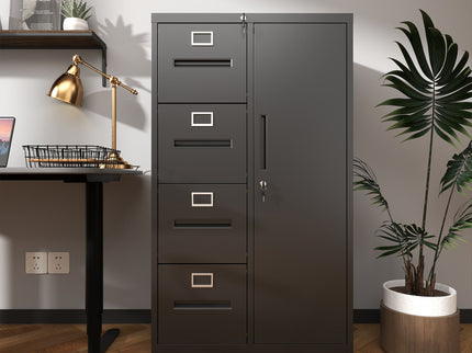 Storage Vertical Filing Cabinet With Lock