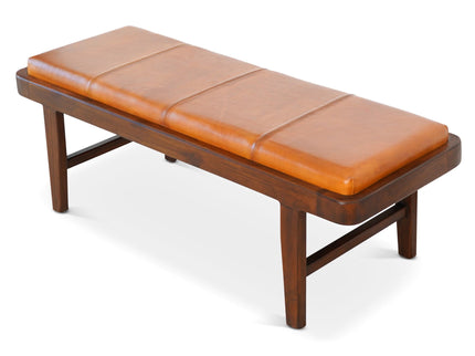 Maddox - Bench - Rustic / Tan