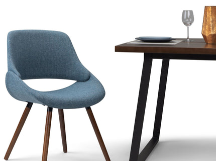 Malden - Bentwood Upholstered Dining Chair With Wood Back
