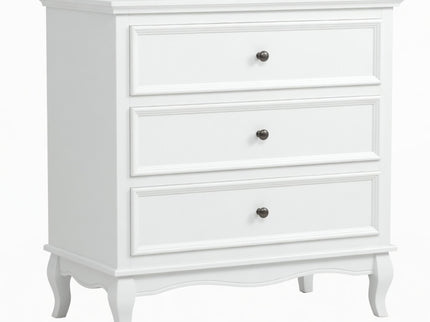 3 Drawer Dresser - White