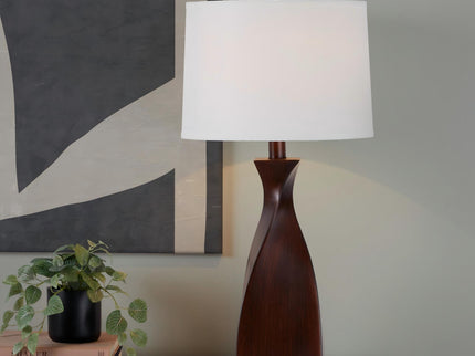 Curvo - Contemporary Polyresin Table Lamp (Set of 2)