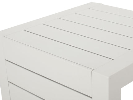 Aluminum Outdoor C - Shaped Side Table For Patio