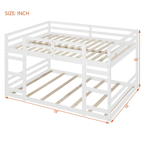 Solid Construction, Bunk Bed With Ladder