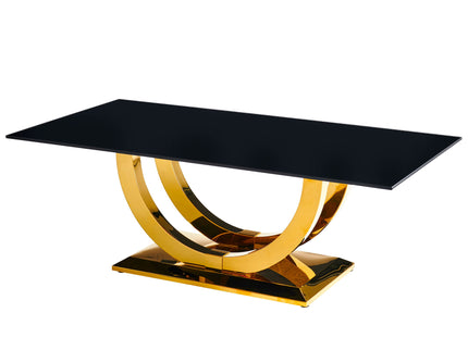 Rectangular Coffee Table With Base