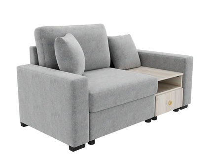 Modular Sofa Couch With Storage Armrest And Center Console
