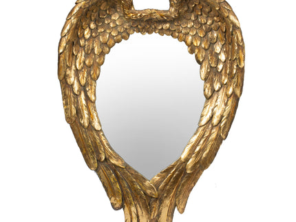 Wing Accent Mirror, Wall Mirror For Living Room - Gold