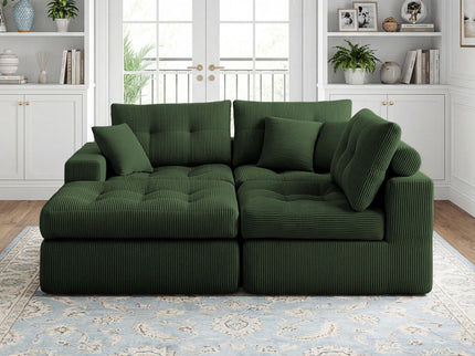 Corner Chaise L-Shaped Sectional Sofa Bed