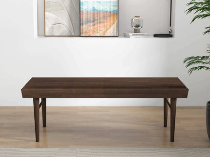 Mia - Bench - Dark Brown