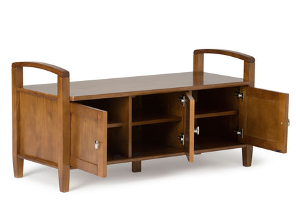 Warm Shaker - Handcrafted Entryway Storage Bench