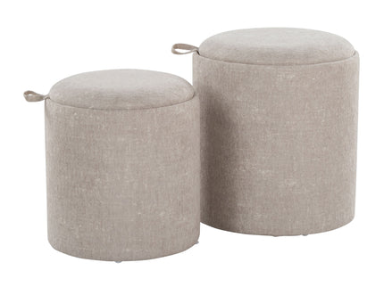 Tray - Contemporary Nesting Ottoman Set