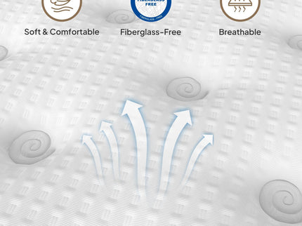 12" Hybrid Mattress With Innersprings & Gel Memory Foam