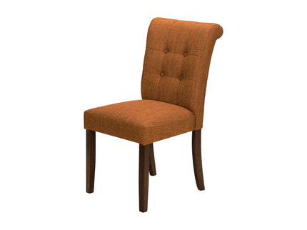 Modern Compact Design Upholstered Dining Chair (Set of 2)