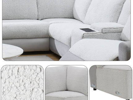Tarrance - Modular Power Recliner Sectional - Gray