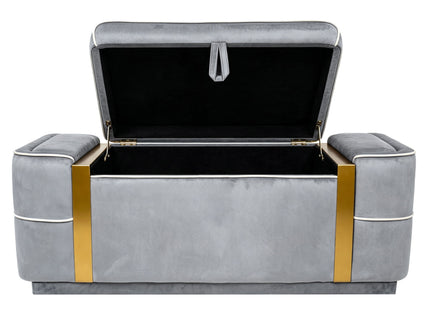 Storage Bench Upholstered Ottoman Bed End Bench With Lift Top Storage
