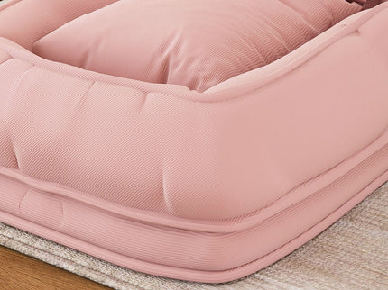 Upholstered Foldable Lazy Sofa Bed For Adults And Pets