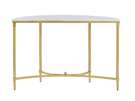 Bordeaux - Console Table - White / Gold