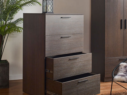 Oliver - Farmhouse Jumbo Chest With 4 Drawer Storage