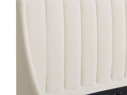 Aspen - Vertical Tufted Modern Headboard Platform Bed Set