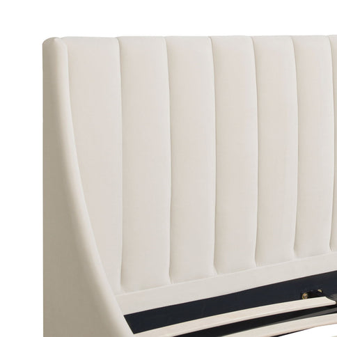 Aspen - Vertical Tufted Modern Headboard Platform Bed Set