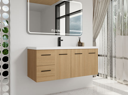 Floating Bathroom Vanity With Sink, Modular Cabinet
