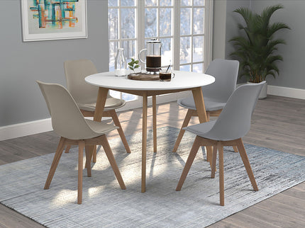 Elegant Padded Side Chair (Set Of 2)