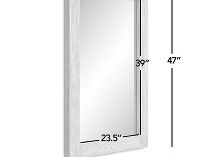Langford - Wall Mirror - Light Brown