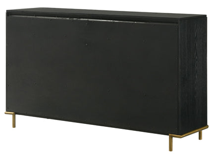 Anser - 8 Drawer Dresser - Black