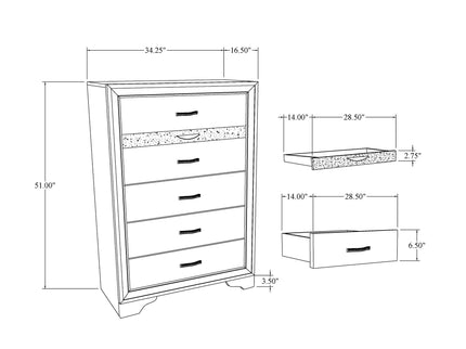 Ryder - Sparkle Chest - Gray