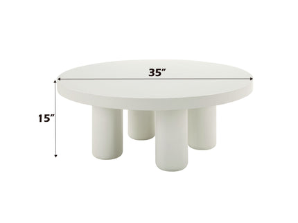 Loanna - Coffee Table - White