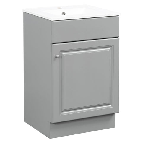 Bathroom Vanity With Sink, Cabinet With Adjustable Shelf