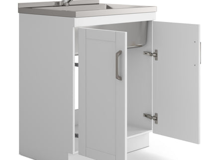 Kyle - Laundry Cabinet & Faucet And Stainless Steel Sink