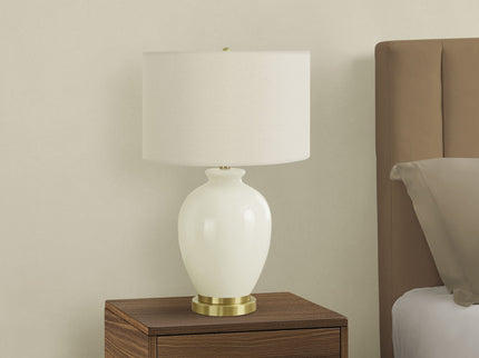 Transitional Lighting, Table Lamp - Cream