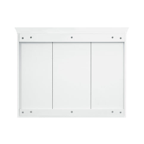 Wall Mount Mirror Cabinet With Adjustable Shelves, Soft Closing Hinges