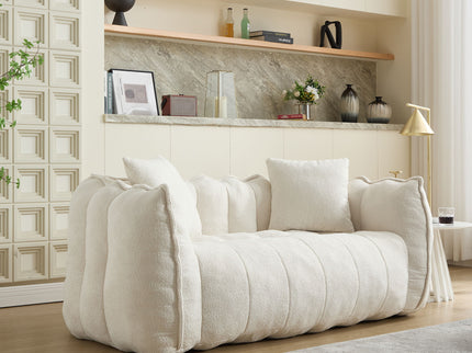 Cozy Beanbag Chair With High Resilience Foam Core For 2