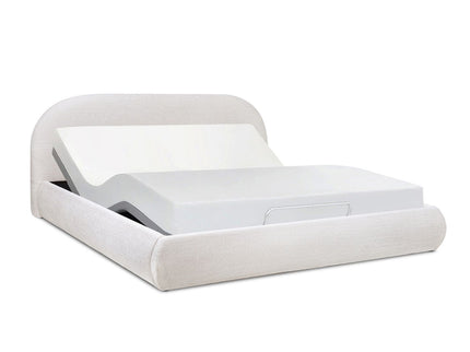 Archie Puffy Grounded - Upholstered Platform Bed