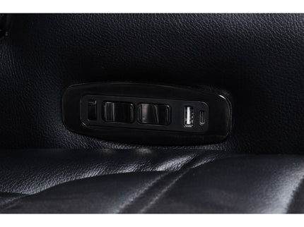 Isadora - Power Reclining Loveseat With Dual USB Charging And Built In Bluetooth Speaker - Black