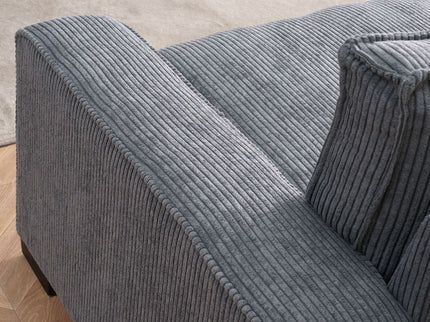 Luxe - Sofa With Sleek Design, Spacious And Comfortable 3 Seater Couch