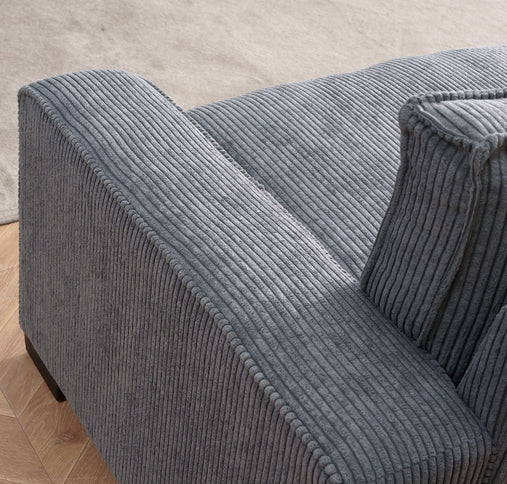 Luxe - Sofa With Sleek Design, Spacious And Comfortable 3 Seater Couch