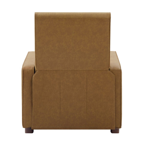 Manual Recliner Chair, 2 Position With 160° Adjustable Backrest For Living Room