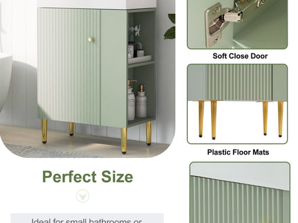 Bathroom Vanity, Combo Cabinet, Bathroom Storage Cabinet, Single Ceramic Sink