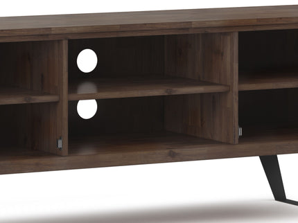Lowry - TV Media Stand - Rustic Natural Aged Brown
