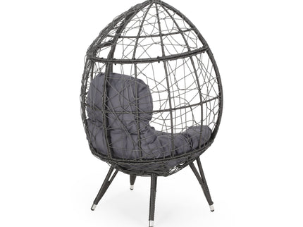 Cosmos - Round Hammered Iron Teardrop Chair