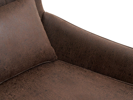 Leisure Chair With Curved Backrest