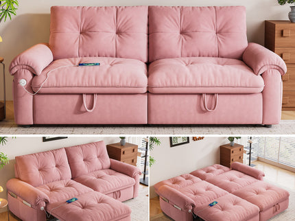 Convertible Cloud Like Sofa Bed