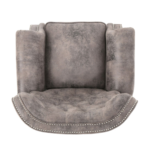 Modern Manual Push Back Recliner Chair