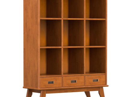 Draper - 9 Cube Storage With Drawers - Brown