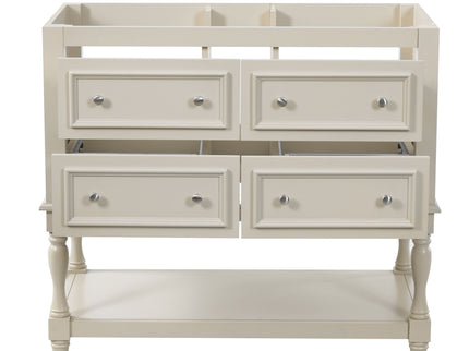 Modern Bathroom Vanity Cabinet With 4 Drawers