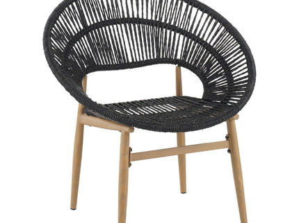 Cyril - Outdoor Papasan Style Dining Chair (Set of 2)