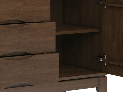Harper - Sideboard Buffet - Walnut Brown