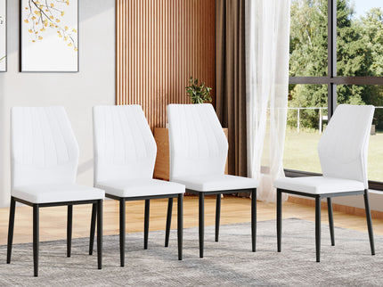 Dining Chairs With Shell Pattern, Comfort And Style